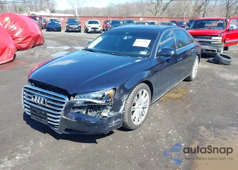 2014 Audi A8 L 3.0 Tdi из США, поврежденный, VIN WAURMAFD4EN001039